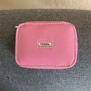 Fossil small jewelry or travel pill case